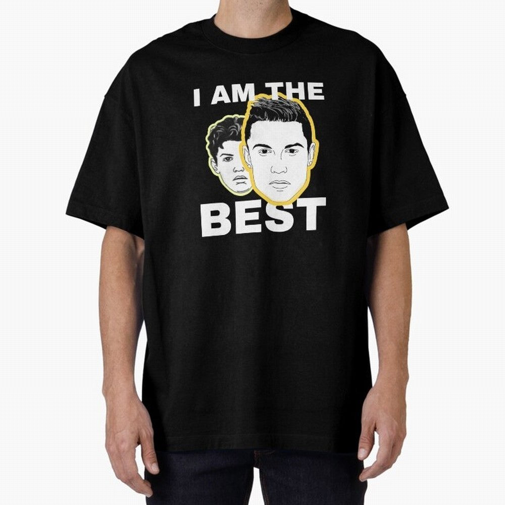 Cristiano Ronaldo - I Am The Best. Oversized T-Shirt Make Every Kick Count in the FIFA World Cup 2026 Group Stage Journey through CR7 Highlights, England and Germany Pride, Global Supporter Spirit, Legendary Goals, National Colors and Tournament