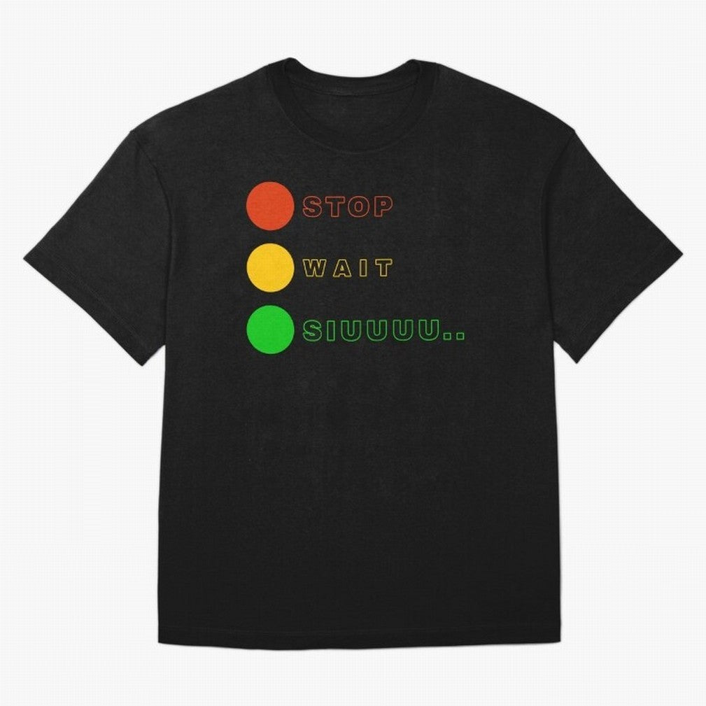 Stop wait siuuu Cristiano ronaldo suiii Oversized T-Shirt Celebrate National Team Dreams in Match Day Hype around FIFA World Cup 2026 Group Stage, Messi and Cristiano Ronaldo, England, France and Netherlands, Football History, Final Match Energy,