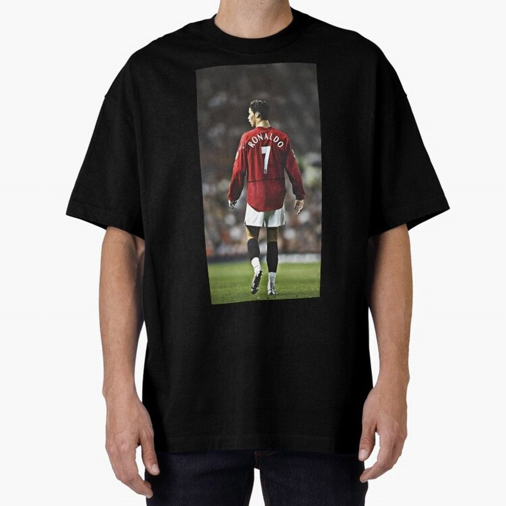Cr7 Oversized T-Shirt Celebrate the Stars of Match Day Hype around FIFA World Cup 2026 Group Stage, Neymar, Haaland and Cristiano Ronaldo, Germany, Supporter Pride, Iconic Celebrations, Legendary Names and Global Match Day Energy; Ideal for
