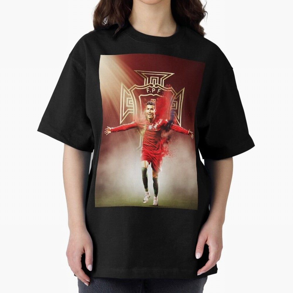 Cristiano Ronaldo Cr7 legend of his country , Ronaldo Gifts, Ronaldo Best Selling Oversized T-Shirt Represent Football Lovers during the FIFA World Cup 2026 Journey through Messi, Neymar and Mbappe Highlights, England and Germany Pride, Game Day