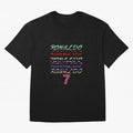 LOVE CR7 RONALDO - ALL CAREER Oversized T-Shirt Bring Trophy Dreams to FIFA World Cup 2026 Inspired by Messi, Netherlands Energy, Vintage Soccer Flavor, Modern Football Stars, National Flags and Final Night Emotion; Created for Match Day Parties,