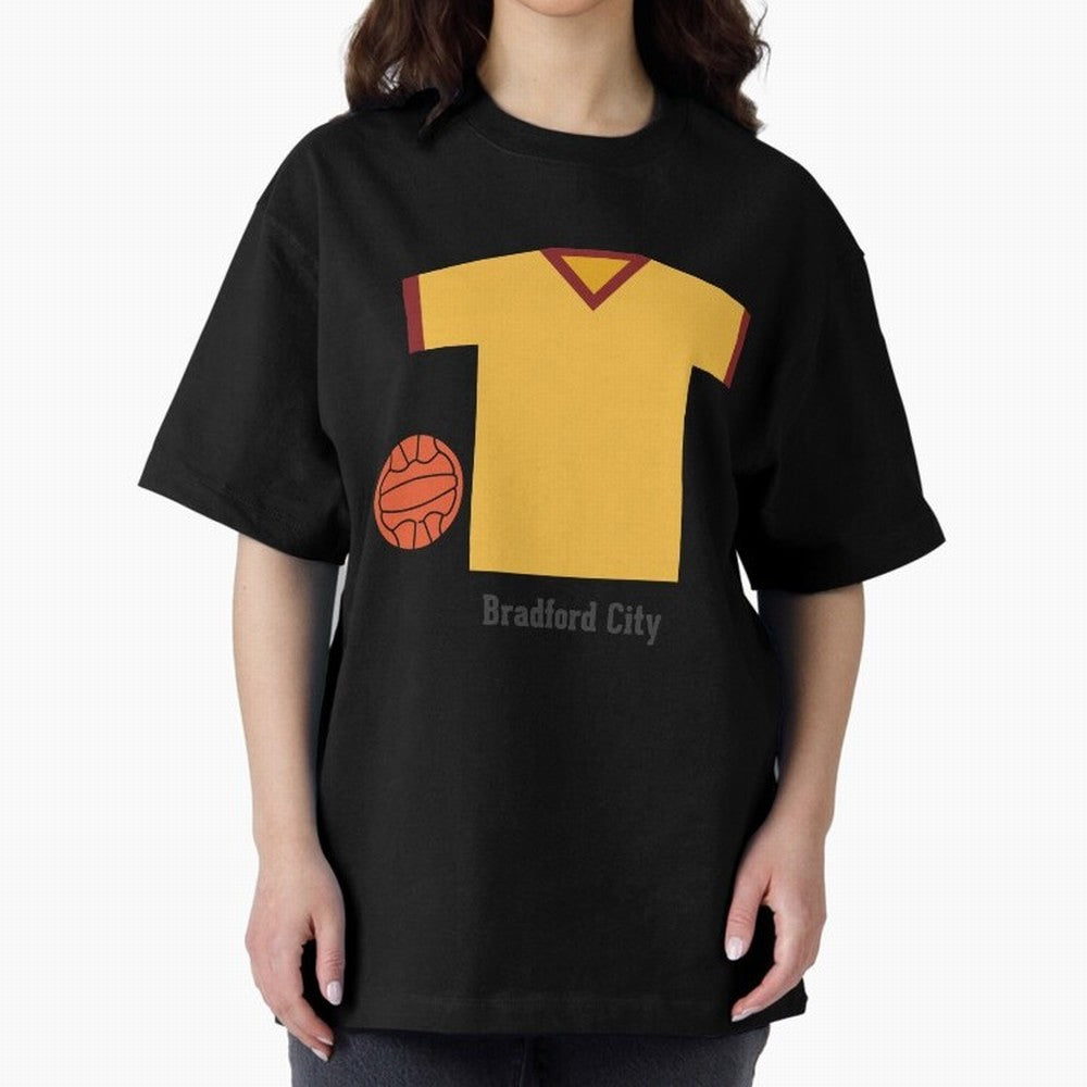 Bradford City Oversized T-Shirt Elevate FIFA World Cup 2026 USA Canada Mexico Spirit, Centered on Argentina, France and Brazil, Haaland, Tournament Hype, Historic Matchups, Family Viewing Parties and Global Sports Pride; Created for Match Day