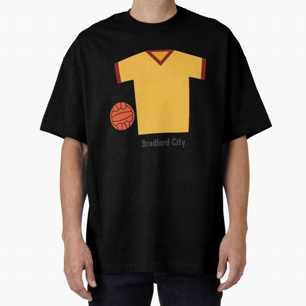 Bradford City Oversized T-Shirt Elevate FIFA World Cup 2026 USA Canada Mexico Spirit, Centered on Argentina, France and Brazil, Haaland, Tournament Hype, Historic Matchups, Family Viewing Parties and Global Sports Pride; Created for Match Day