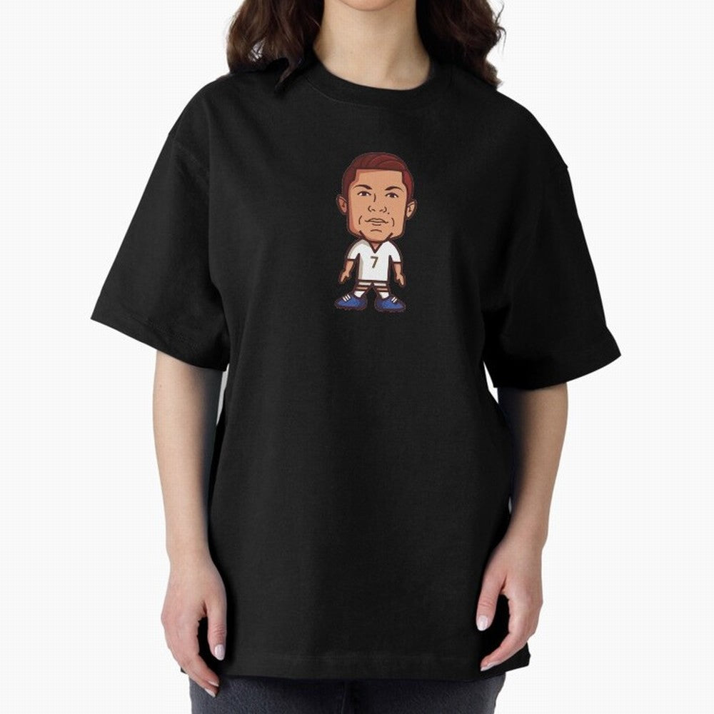 Cr7 Cristiano Ronaldo Oversized T-Shirt Carry the Colors and Pride of FIFA World Cup 2026 Group Stage for Fans of CR7 and Netherlands, Bringing Football History, Final Match Energy, Crowd Noise and Once in a Lifetime Moments; Ideal for Fans Who