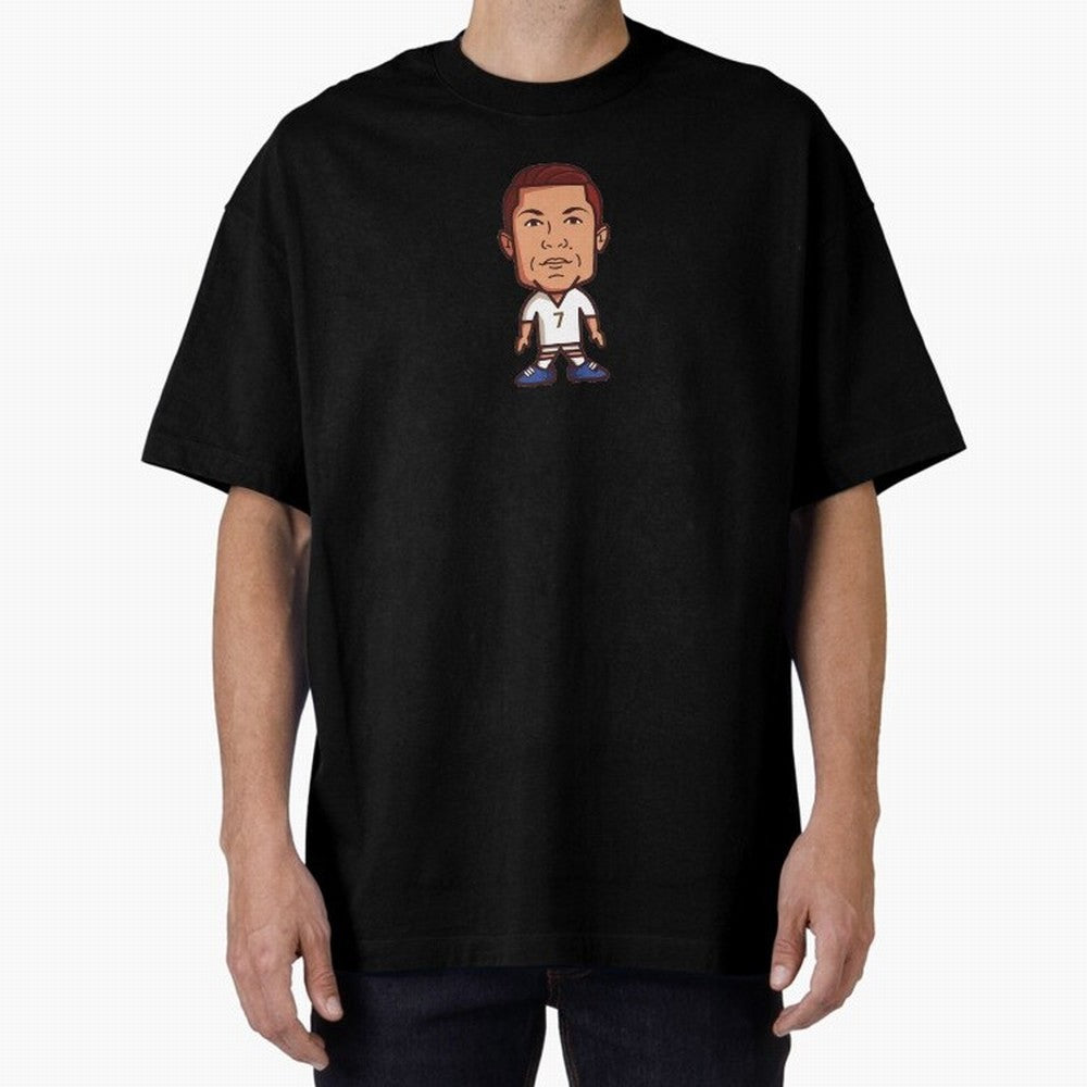 Cr7 Cristiano Ronaldo Oversized T-Shirt Carry the Colors and Pride of FIFA World Cup 2026 Group Stage for Fans of CR7 and Netherlands, Bringing Football History, Final Match Energy, Crowd Noise and Once in a Lifetime Moments; Ideal for Fans Who