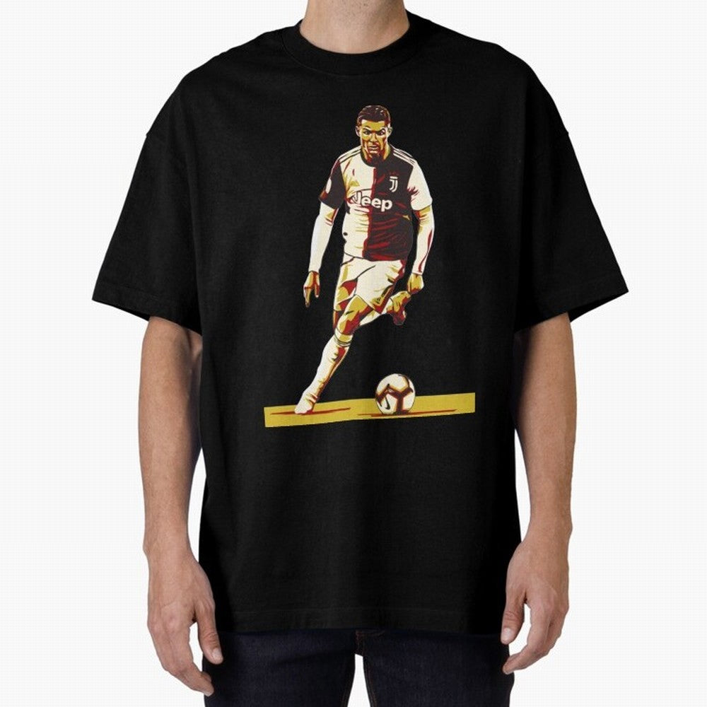 Cristiano Ronaldo Ronaldo Oversized T-Shirt Fuel the Hype around Match Day Hype around FIFA World Cup 2026 USA Canada Mexico, Messi, CR7 and Mbappe, Argentina and Brazil, Retro Football Energy, Iconic Rivalries, Trophy Chase Drama and Stadium