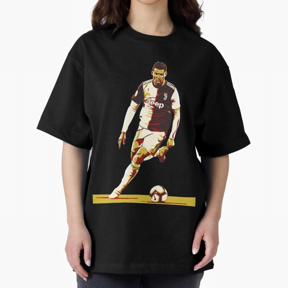 Cristiano Ronaldo Ronaldo Oversized T-Shirt Fuel the Hype around Match Day Hype around FIFA World Cup 2026 USA Canada Mexico, Messi, CR7 and Mbappe, Argentina and Brazil, Retro Football Energy, Iconic Rivalries, Trophy Chase Drama and Stadium