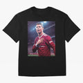 Cristiano Ronaldo New Oversized T-Shirt Celebrate the Biggest Stage of FIFA World Cup 2026 USA Canada Mexico Spirit, Filled with Brazil, Cristiano Ronaldo, Haaland and CR7, Football History, Final Match Energy, Crowd Noise and Once in a Lifetime