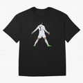 Cristiano Ronaldo Oversized T-Shirt Relive FIFA World Cup 2026 for Fans of Cristiano Ronaldo, Haaland and CR7 and Argentina, Bringing Game Day Rituals, Football Legends, Country Pride and the Road to the Final; Perfect for Supporters Who Want Bold