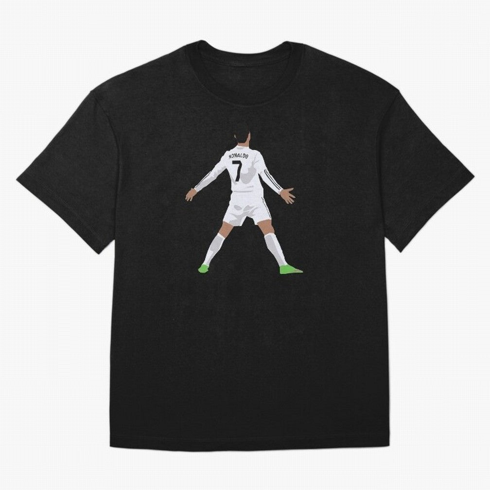Cristiano Ronaldo Oversized T-Shirt Relive FIFA World Cup 2026 for Fans of Cristiano Ronaldo, Haaland and CR7 and Argentina, Bringing Game Day Rituals, Football Legends, Country Pride and the Road to the Final; Perfect for Supporters Who Want Bold