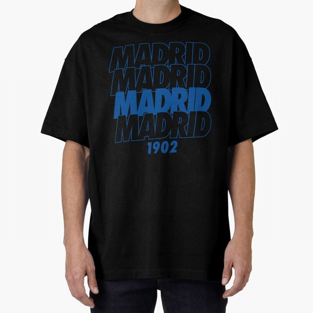 Real Madrid Oversized T-Shirt Make Memories around Match Day Hype around FIFA World Cup 2026 Group Stage, Neymar, Haaland and Cristiano Ronaldo, England, France and Netherlands, Supporter Pride, Iconic Celebrations, Legendary Names and Global Match