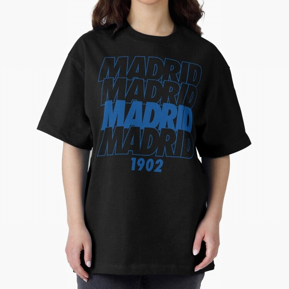 Real Madrid Oversized T-Shirt Make Memories around Match Day Hype around FIFA World Cup 2026 Group Stage, Neymar, Haaland and Cristiano Ronaldo, England, France and Netherlands, Supporter Pride, Iconic Celebrations, Legendary Names and Global Match