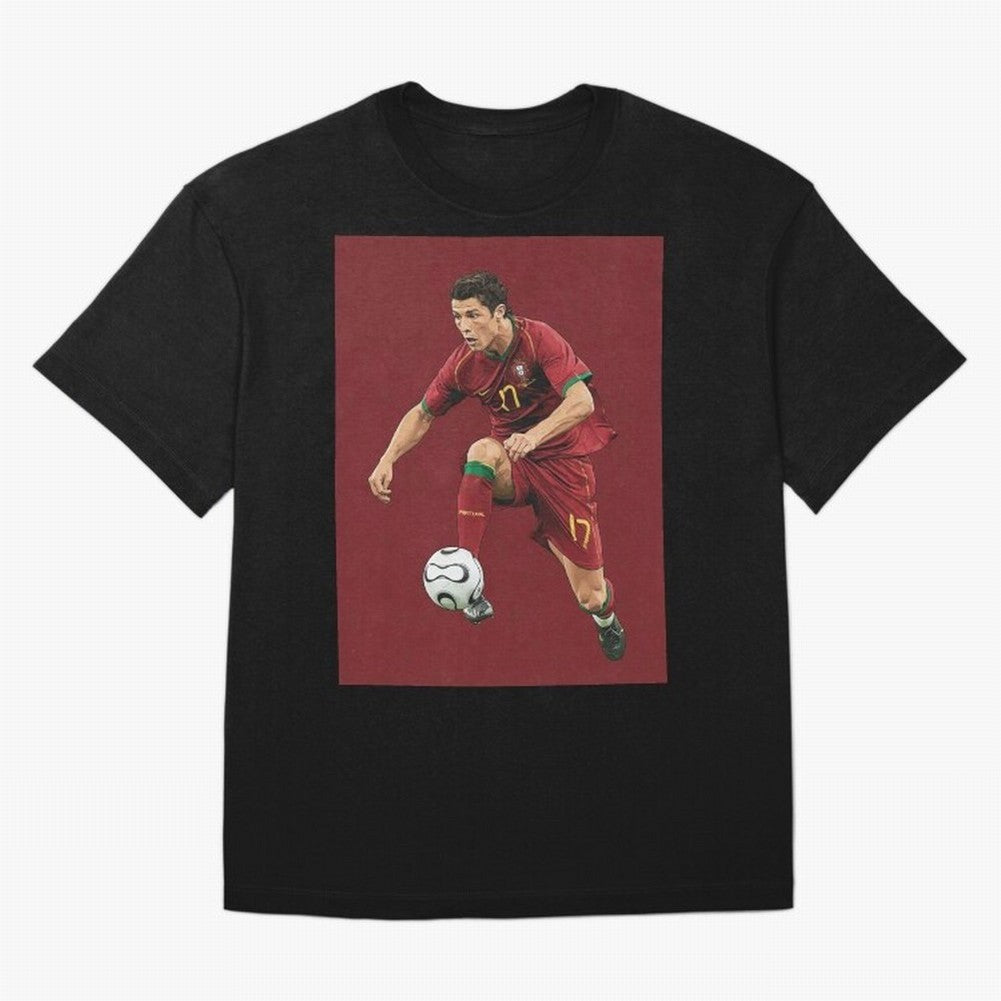 Ronaldo Oversized T-Shirt Step into Match Day Hype around FIFA World Cup 2026 USA Canada Mexico, Messi, CR7 and Mbappe, Argentina, Champion Mindset, Group Stage Buzz, Knockout Tension and Passionate Fan Culture; Ideal for Passionate Fans Who Love