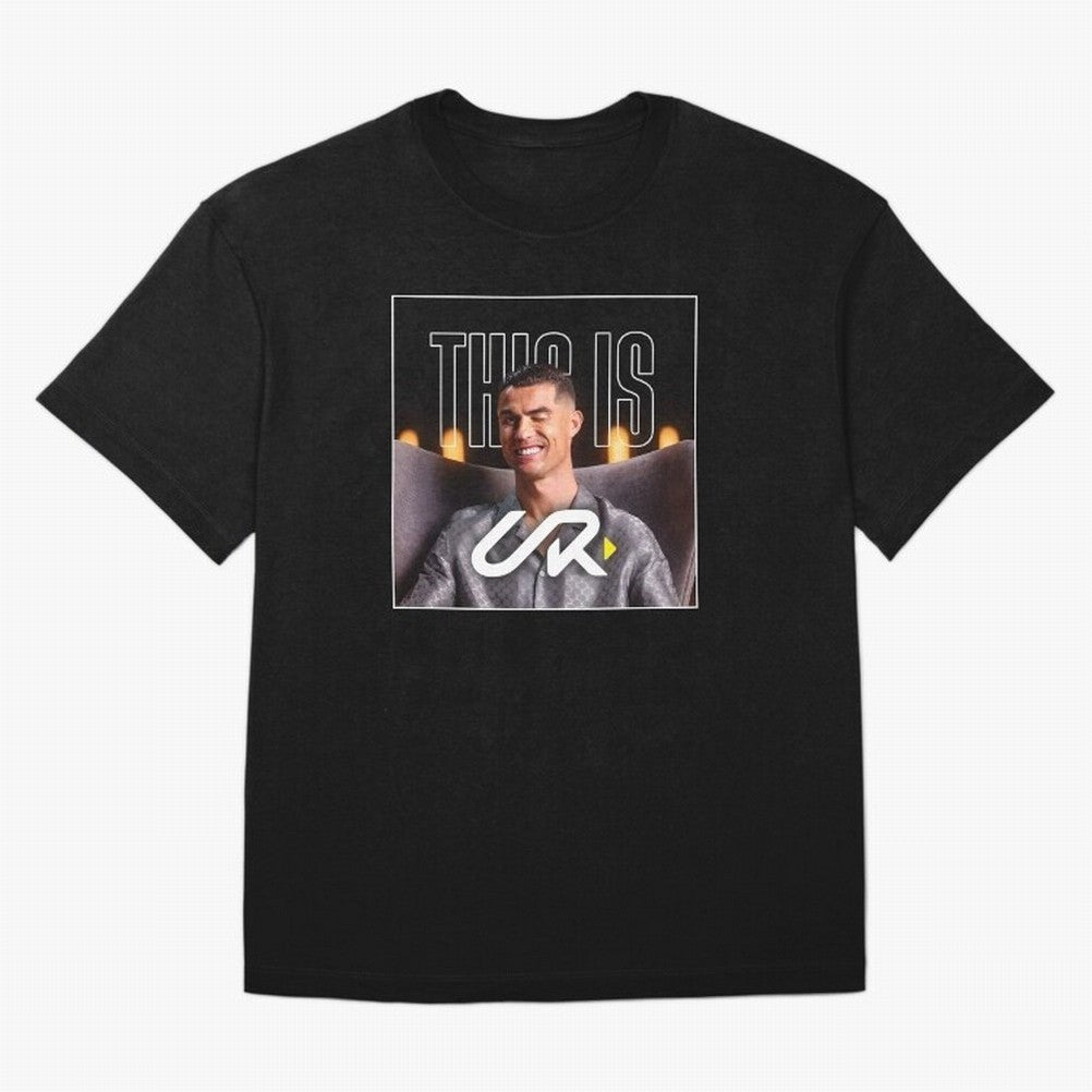 UR Cristiano Yt Oversized T-Shirt Cheer for Global Football Passion for FIFA World Cup 2026 Group Stage, Driven by Haaland, Brazil, Portugal and Argentina, Championship Spirit, Famous Goals, Roaring Crowds and International Football Unity; Ideal