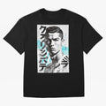 Cristiano Japanese Poster Oversized T-Shirt Bring Champion Energy into FIFA World Cup 2026 for Fans of Neymar and Netherlands, Bringing Match Day Excitement, Supporter Culture, Golden Goals and Global Football Passion; Great for Supporters Who Love