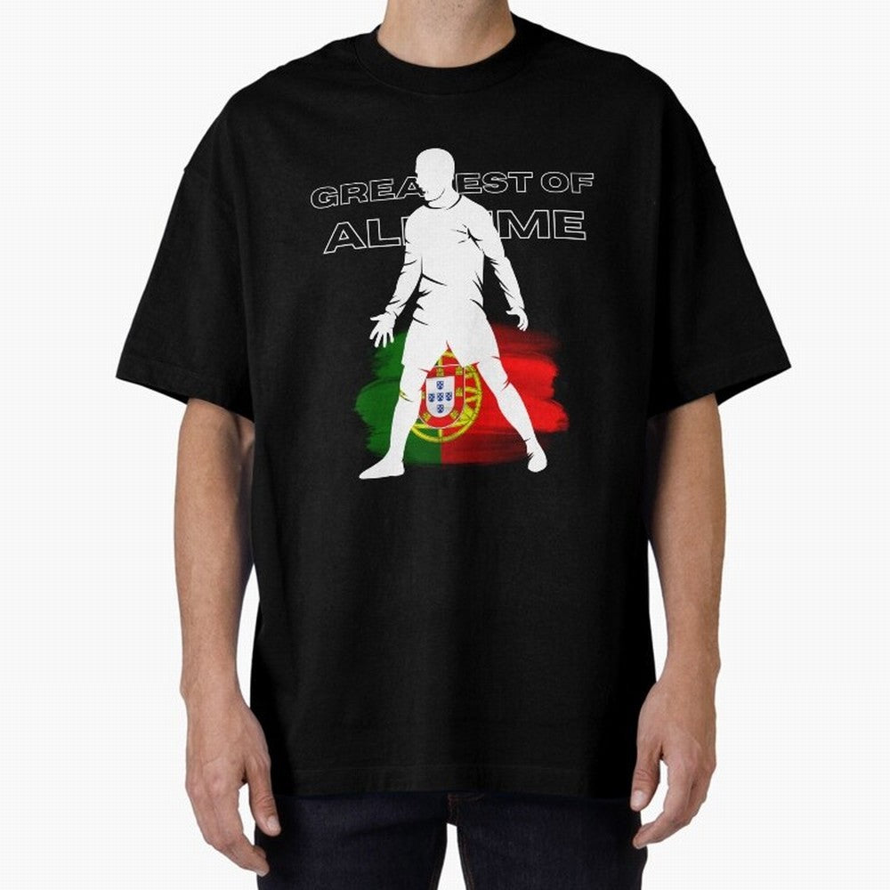 Cristiano Ronaldo Portugal Greatest Of All Time Oversized T-Shirt Feel the Heartbeat of the FIFA World Cup 2026 Group Stage Journey through Cristiano Ronaldo Highlights, Argentina and Brazil Pride, Game Day Rituals, Football Legends, Country Pride