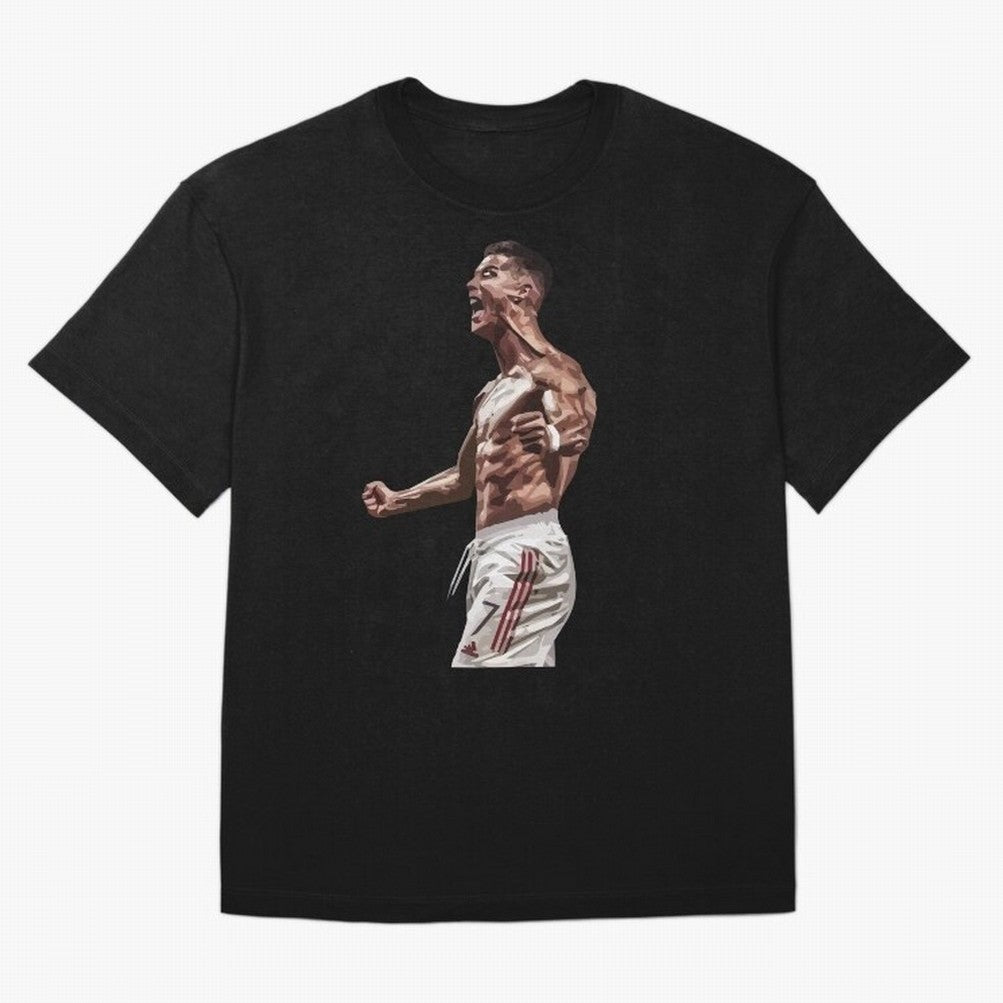 Cristiano Ronaldo - Celebration - CR7 - Manchester United Oversized T-Shirt Keep the Legacy of FIFA World Cup 2026 Group Stage Filled with Neymar, Haaland and Cristiano Ronaldo, England, France and Netherlands Energy, Fan Favorite Moments, National