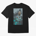 Cristiano Ronaldo Oversized T-Shirt Honor Football Greatness during Global Football Passion for FIFA World Cup 2026, Highlighting Cristiano Ronaldo, Haaland and CR7, England, Champion Mindset, Group Stage Buzz, Knockout Tension and Passionate Fan
