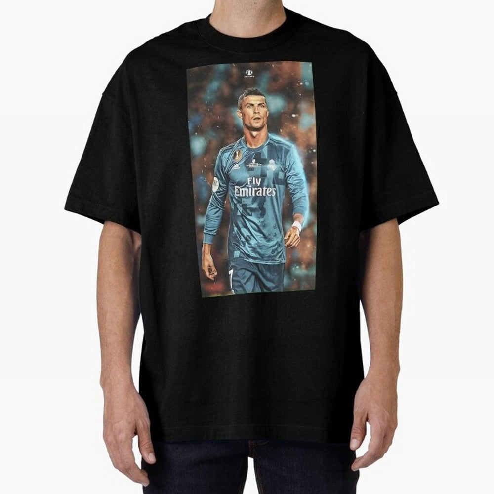 Cr7 Oversized T-Shirt Cheer for the FIFA World Cup 2026 USA Canada Mexico Journey through CR7 Highlights, Germany Pride, Champion Mindset, Group Stage Buzz, Knockout Tension and Passionate Fan Culture; Great for Supporters Who Love Legendary