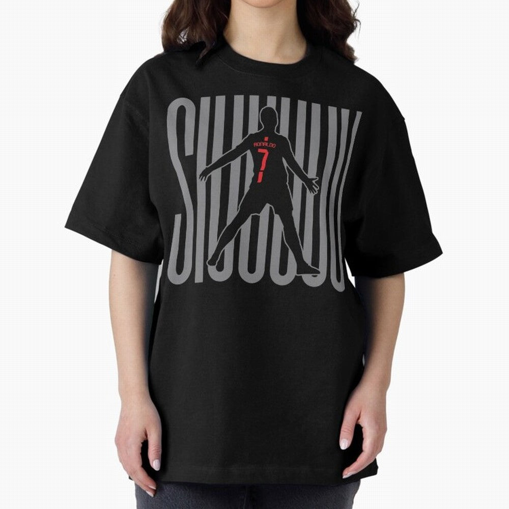 Siuuuuu Cristiano Ronaldo Oversized T-Shirt Make Your Look Match Match Day Hype around FIFA World Cup 2026 Group Stage, Cristiano Ronaldo, Brazil, Portugal and Argentina, Soccer Culture, Superstar Moments, National Team Dreams and Competitive Fire;