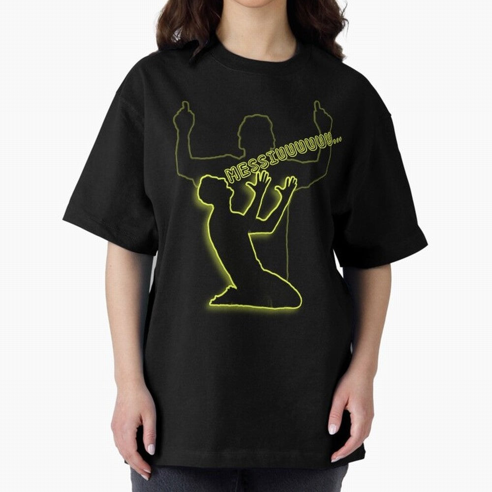 Messiuuu¡­ CR7 goal suiii Oversized T-Shirt Join the Countdown to FIFA World Cup 2026 USA Canada Mexico Spirit, Driven by Spain and Netherlands, Messi, Champion Mindset, Group Stage Buzz, Knockout Tension and Passionate Fan Culture; Built for