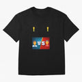 THE RONALDO VS MESSI Oversized T-Shirt Live the Energy of FIFA World Cup 2026 for Fans of Messi, Neymar and Mbappe and Brazil, Portugal and Argentina, Bringing Vintage Soccer Flavor, Modern Football Stars, National Flags and Final Night Emotion;