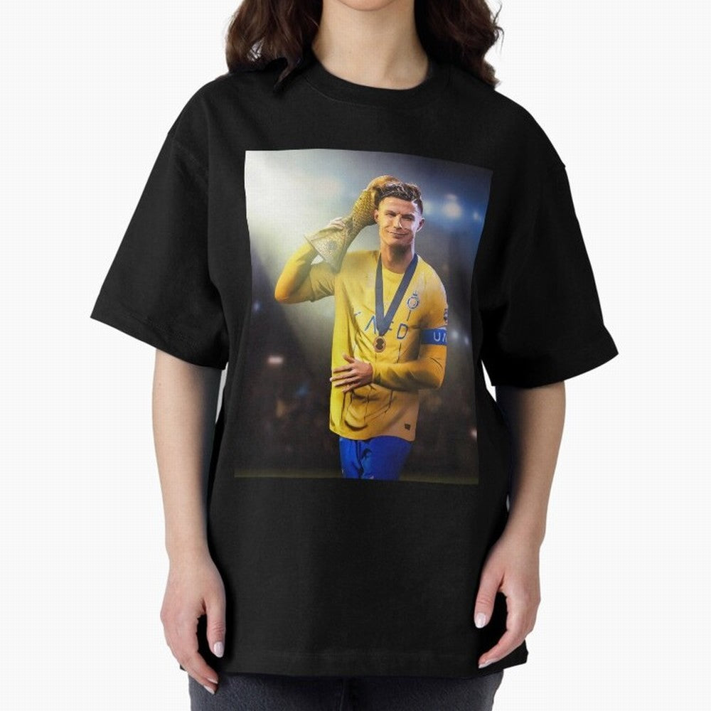 Cristiano Ronaldo Active( Oversized T-Shirt Get Ready for the FIFA World Cup 2026 Group Stage Journey through Cristiano Ronaldo, Haaland and CR7 Highlights, France Pride, Vintage Soccer Flavor, Modern Football Stars, National Flags and Final Night