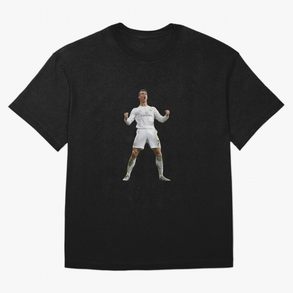 CR7 Phone Case Cristiano Ronaldo Soccer Design Oversized T-Shirt Celebrate Fan Culture around Match Day Hype around FIFA World Cup 2026 Group Stage, Messi, Neymar and Mbappe, Spain, Worldwide Fan Energy, Dramatic Goals, Stadium Lights and