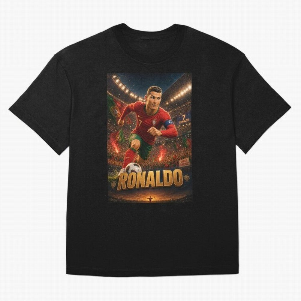 Ronaldo Oversized T-Shirt Enjoy the Biggest Football Party of Global Football Passion for FIFA World Cup 2026, Made for Mbappe and Neymar, Netherlands, Soccer Culture, Superstar Moments, National Team Dreams and Competitive Fire; Perfect for People