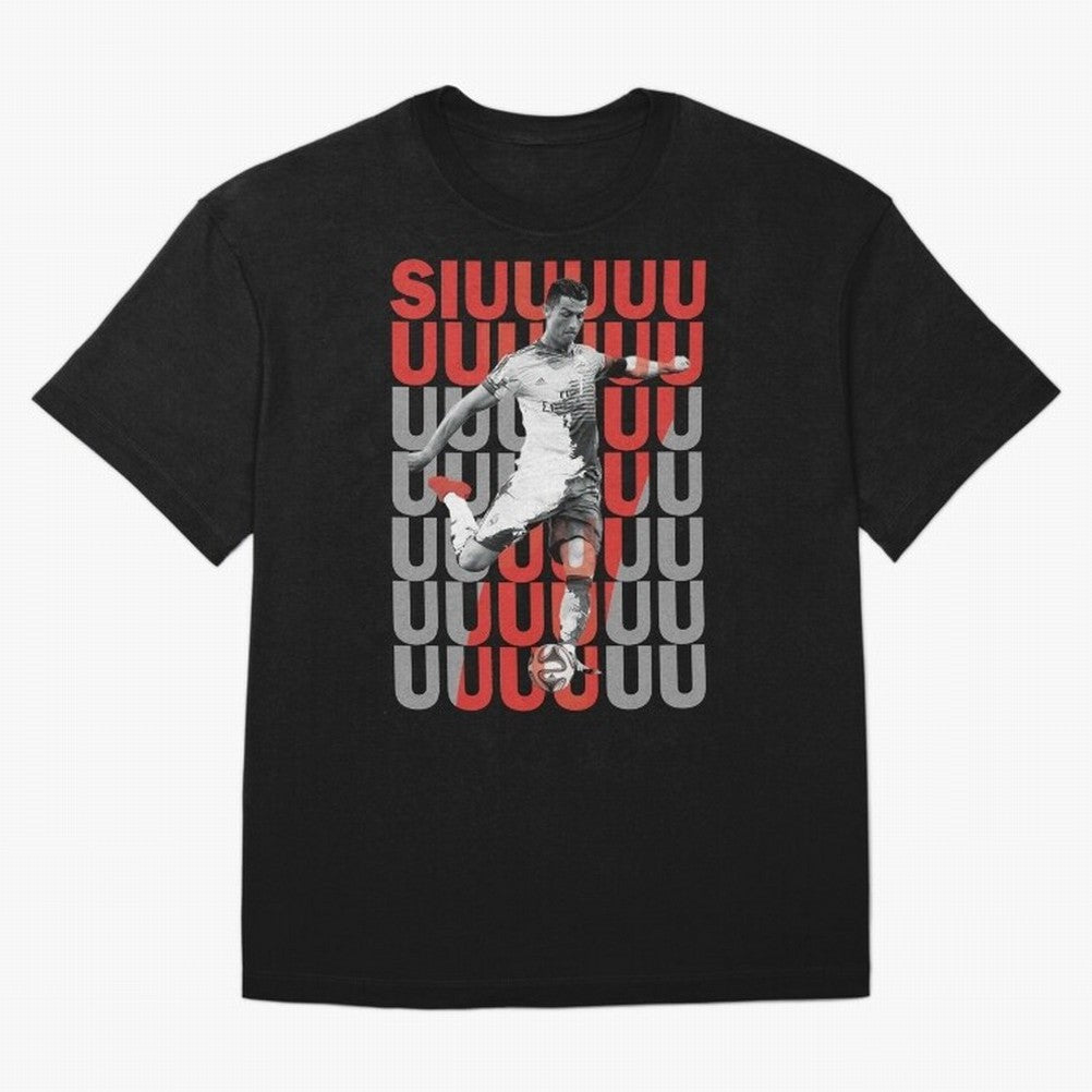 Siuuuuuu Cristiano Ronaldo Classic Oversized T-Shirt Honor the Football Icons of Match Day Hype around FIFA World Cup 2026 Group Stage, CR7 and Messi, Argentina and Brazil, Supporter Pride, Iconic Celebrations, Legendary Names and Global Match Day