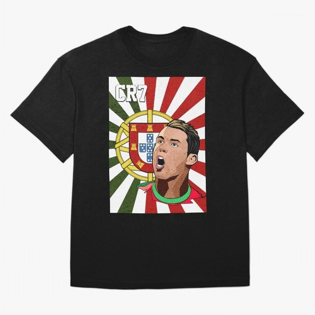 Cristiano Ronaldo 7 Oversized T-Shirt Celebrate Football Dreams Across the FIFA World Cup 2026 Journey through Cristiano Ronaldo Highlights, Brazil, Portugal and Argentina Pride, Worldwide Fan Energy, Dramatic Goals, Stadium Lights and Championship