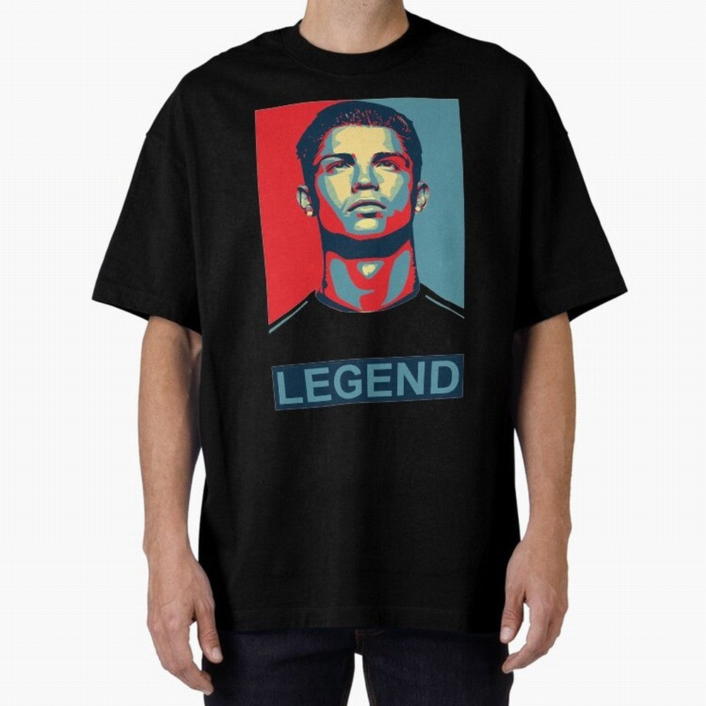 cristiano ronaldo legend Oversized T-Shirt Celebrate Football Dreams Across FIFA World Cup 2026 USA Canada Mexico Spirit, Built around Spain, CR7, Stadium Memories, Football Loyalty, International Chants and Championship Tradition; Built for