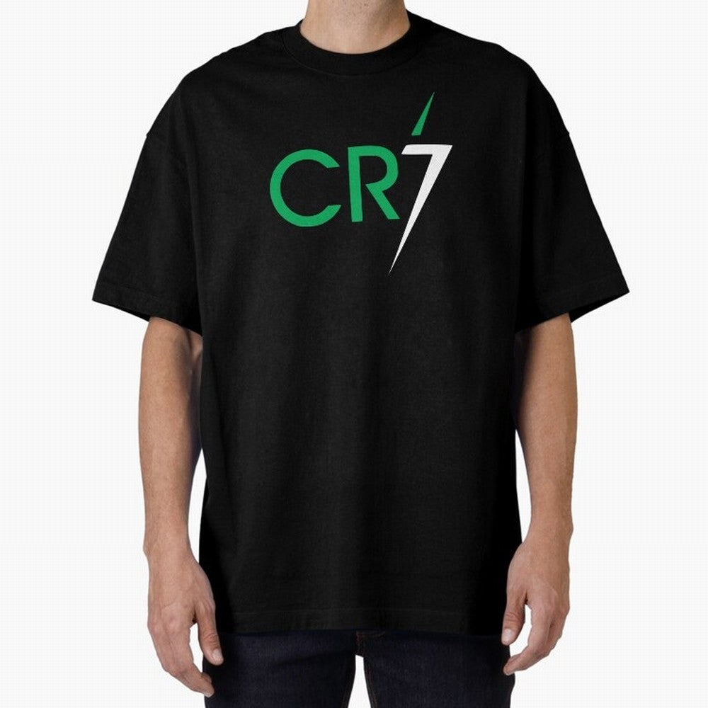 Cristiano Ronaldo CR7 Soccer Football Portugal Champion Oversized T-Shirt Make Game Day About FIFA World Cup 2026 for Fans of Haaland and Mbappe and England and Germany, Bringing Stadium Chants, National Pride, Trophy Dreams and Unforgettable