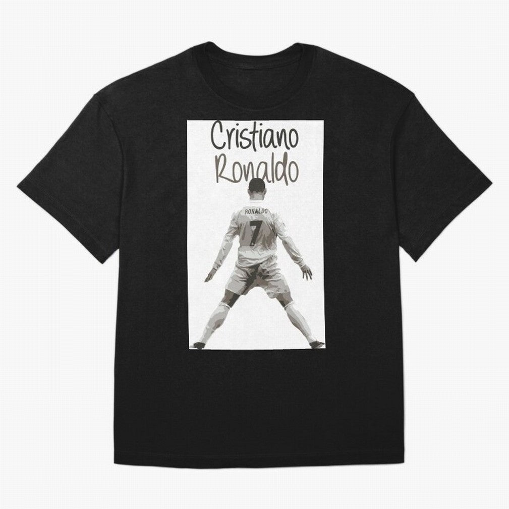 Cristiano Ronaldo Celebration Oversized T-Shirt Celebrate the Next Chapter of FIFA World Cup 2026 Group Stage Celebrating Neymar, Portugal Energy, Supporter Pride, Iconic Celebrations, Legendary Names and Global Match Day Energy; Great for Watch