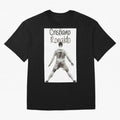 Cristiano Ronaldo Celebration Oversized T-Shirt Celebrate the Next Chapter of FIFA World Cup 2026 Group Stage Celebrating Neymar, Portugal Energy, Supporter Pride, Iconic Celebrations, Legendary Names and Global Match Day Energy; Great for Watch