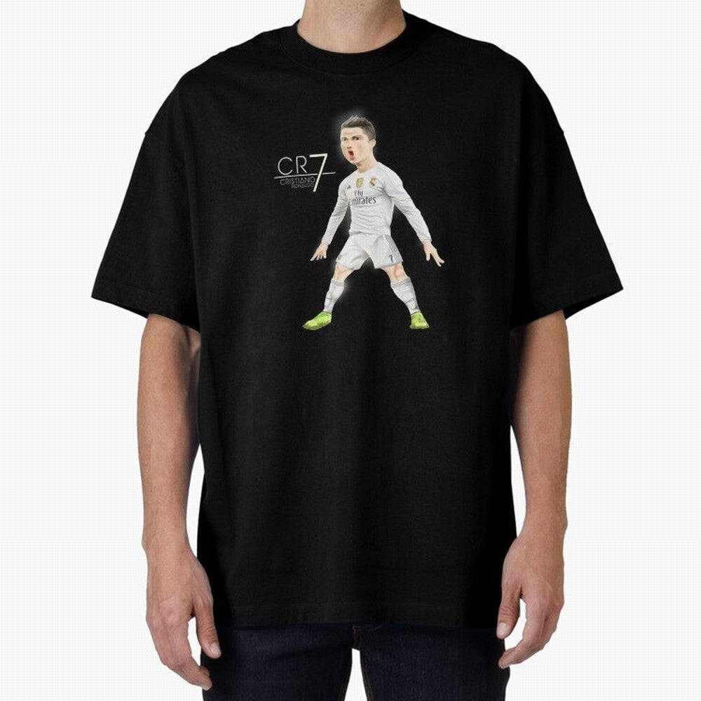 CR7 Oversized T-Shirt Turn Football Passion into Match Day Hype around FIFA World Cup 2026 USA Canada Mexico, Cristiano Ronaldo, Haaland and CR7, Germany, Global Supporter Spirit, Legendary Goals, National Colors and Tournament Celebration; Perfect
