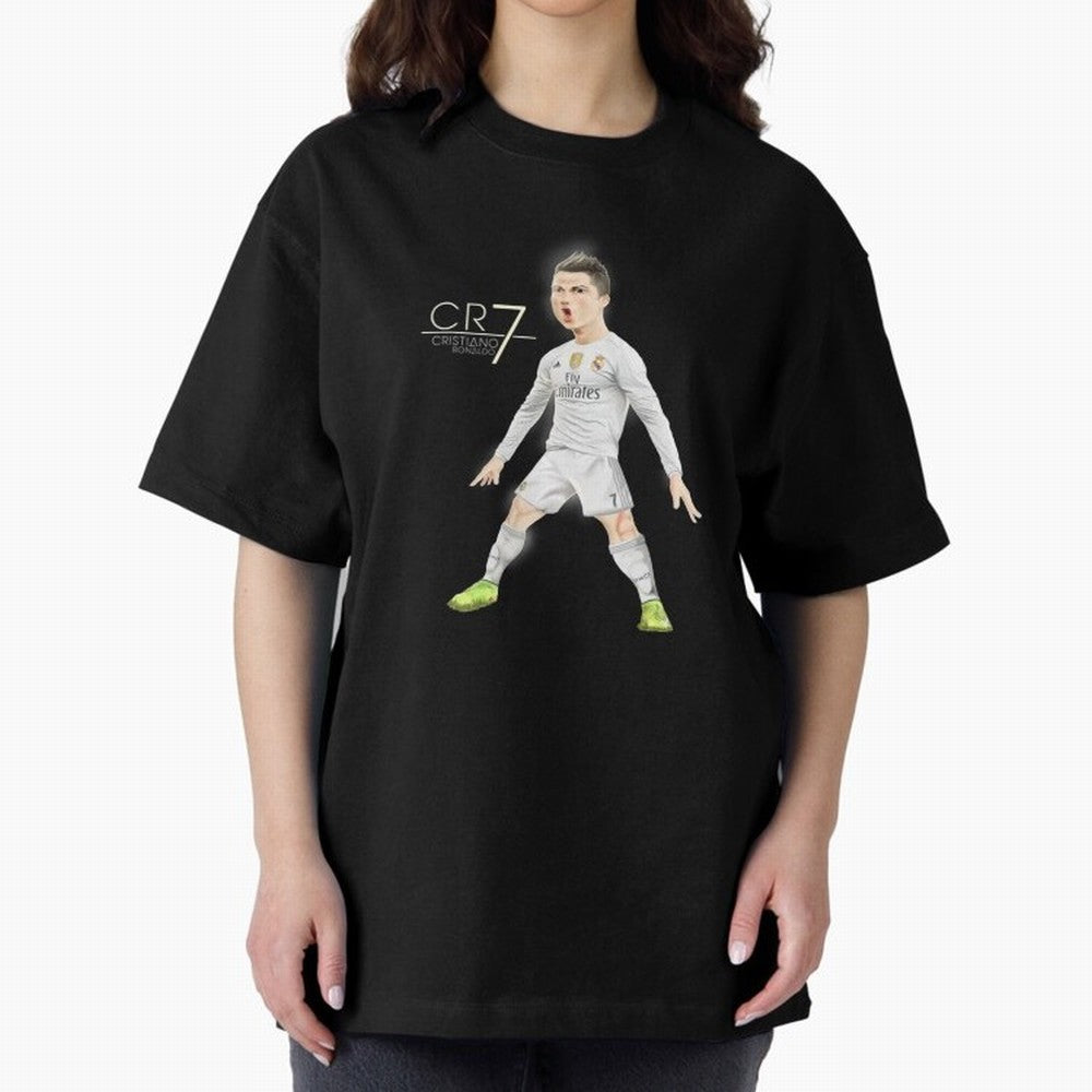 CR7 Oversized T-Shirt Turn Football Passion into Match Day Hype around FIFA World Cup 2026 USA Canada Mexico, Cristiano Ronaldo, Haaland and CR7, Germany, Global Supporter Spirit, Legendary Goals, National Colors and Tournament Celebration; Perfect
