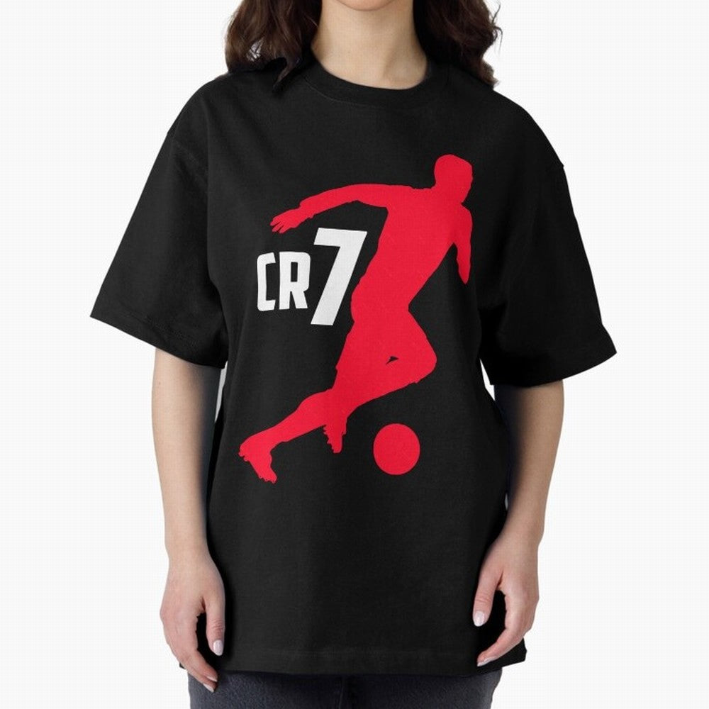 Cristiano Ronaldo Oversized T-Shirt Show Championship Spirit for the FIFA World Cup 2026 Group Stage Journey through Messi, CR7 and Mbappe Highlights, Spain and Netherlands Pride, Classic Soccer Heritage, Championship Pressure, Fan Loyalty and