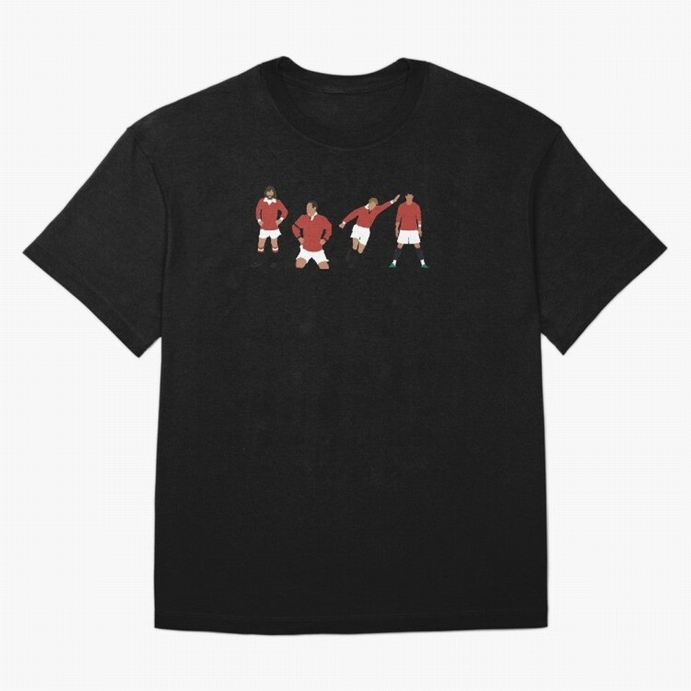 Manchester United Number 7 Design! Oversized T-Shirt Carry the Dream of the FIFA World Cup 2026 USA Canada Mexico Journey through Haaland Highlights, England Pride, Vintage Soccer Flavor, Modern Football Stars, National Flags and Final Night