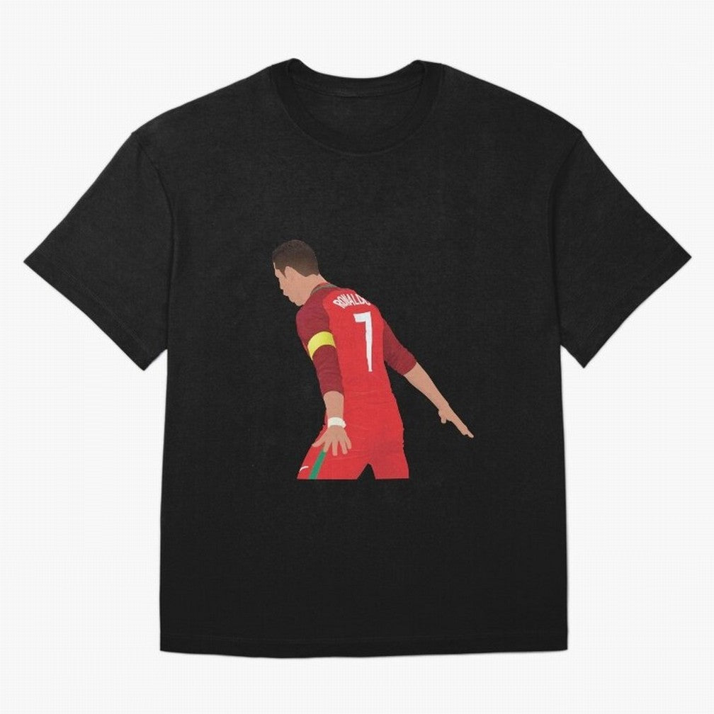 Cristiano Ronaldo - Portugal Oversized T-Shirt Join Match Day Hype around FIFA World Cup 2026, Cristiano Ronaldo, Argentina, Football History, Final Match Energy, Crowd Noise and Once in a Lifetime Moments; Made for Die Hard Supporters, Soccer