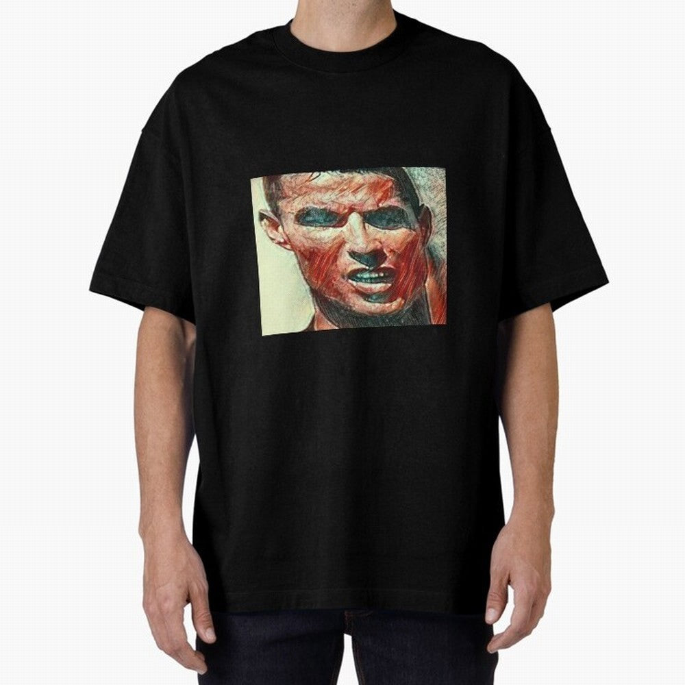 Ronaldo Oversized T-Shirt Build the FIFA World Cup 2026 Journey through Messi and Cristiano Ronaldo Highlights, England Pride, Football Passion, Legendary Performances, Festival Vibes and Supporter Community; Great for Supporters Who Love Legendary
