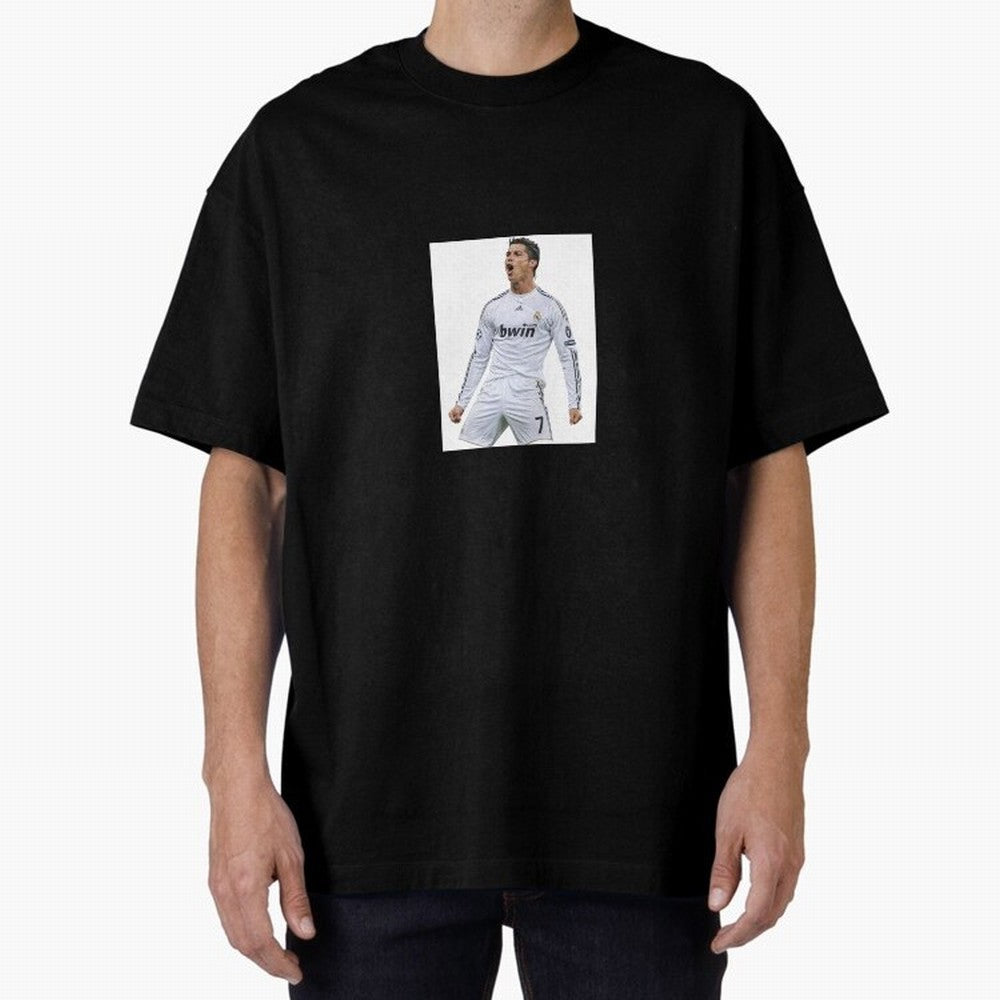 Cristiano Ronaldo 2009 real madrid cr7 Oversized T-Shirt Celebrate Football Heritage in the FIFA World Cup 2026 Journey through Mbappe and Neymar Highlights, Argentina Pride, Goal Celebration Energy, Supporter Heritage, Football Icons and Worldwide