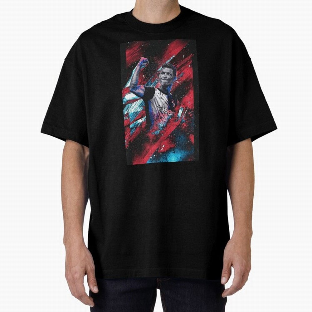 CRISTIANO RONALDO - RANGE N ¡ã 1 iPhone Case Oversized T-Shirt Step into FIFA World Cup 2026 USA Canada Mexico for Fans of Neymar and France, Bringing Championship Spirit, Famous Goals, Roaring Crowds and International Football Unity; Made for Die