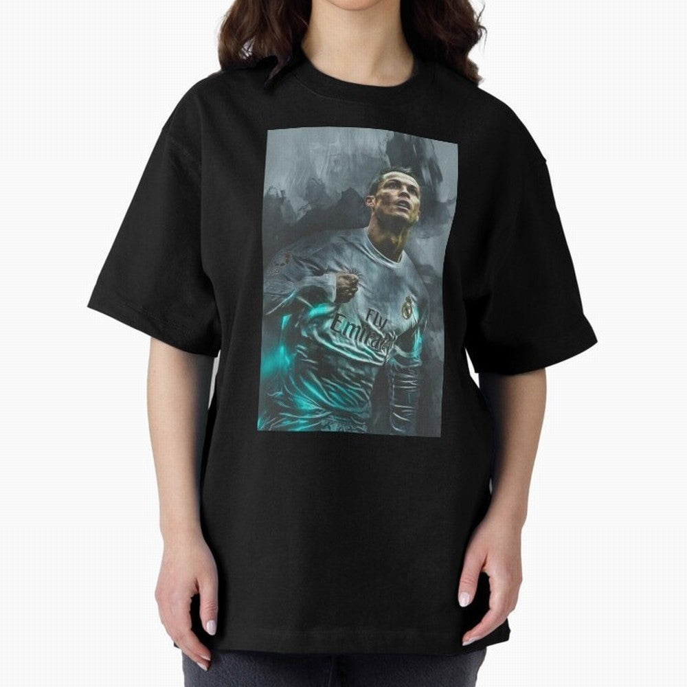 Cristiano Ronaldo iPhone Case Oversized T-Shirt Celebrate Rivalries and Pride in FIFA World Cup 2026 for Fans of Neymar and Portugal, Spain and Germany, Bringing Retro Football Energy, Iconic Rivalries, Trophy Chase Drama and Stadium Atmosphere;