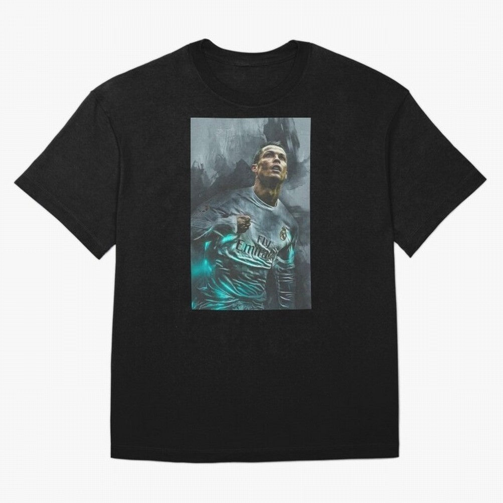 Cristiano Ronaldo iPhone Case Oversized T-Shirt Celebrate Rivalries and Pride in FIFA World Cup 2026 for Fans of Neymar and Portugal, Spain and Germany, Bringing Retro Football Energy, Iconic Rivalries, Trophy Chase Drama and Stadium Atmosphere;