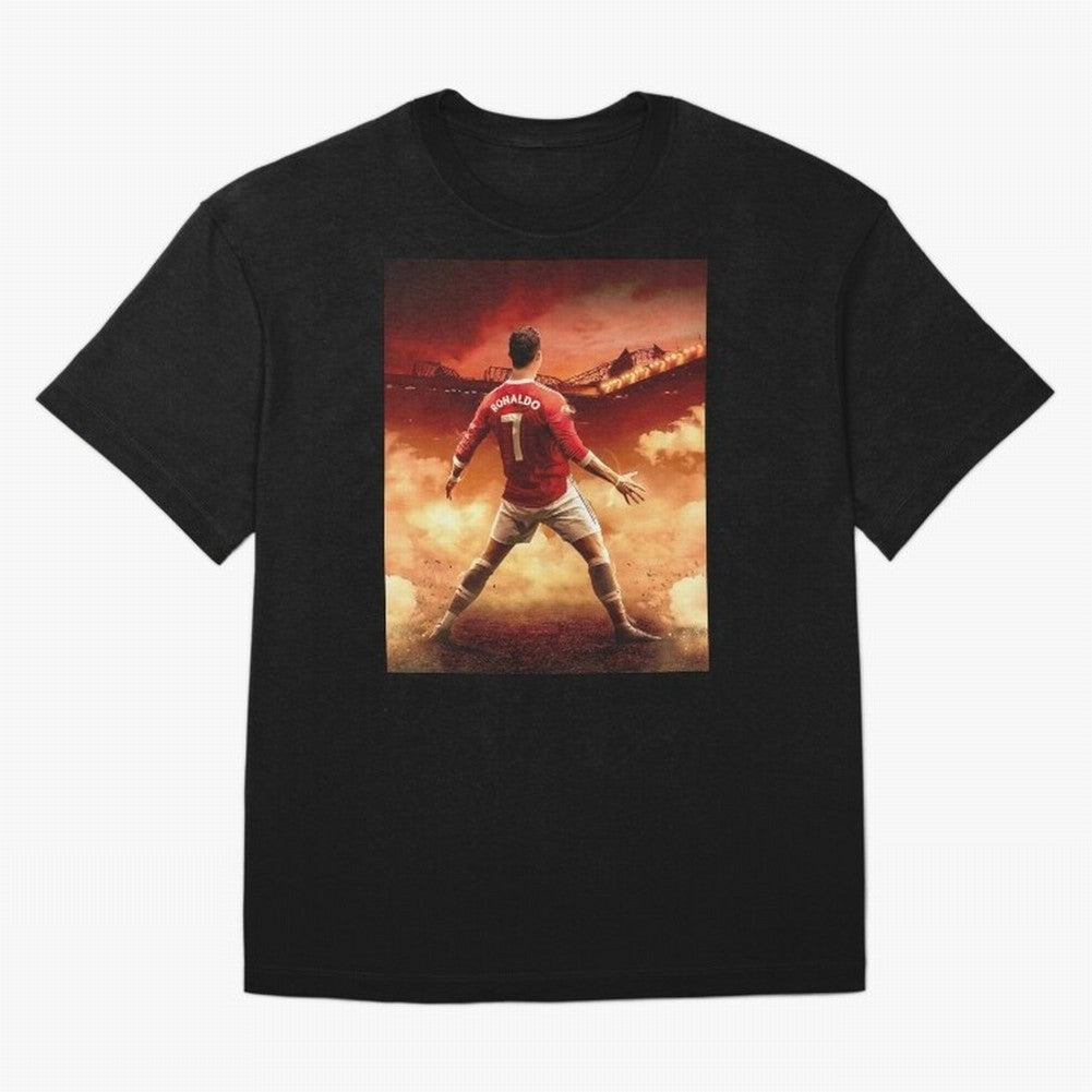 Ronaldo Cr7 Siuuu Manchester,Ronaldo Gifts,Ronaldo Cover,Ronaldo Prints Oversized T-Shirt Fuel the Hype around FIFA World Cup 2026 Group Stage Spirit, Inspired by England and Germany, CR7, Game Day Rituals, Football Legends, Country Pride and the