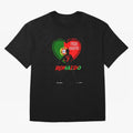 Love Cristiano Ronaldo Oversized T-Shirt Carry National Pride through Match Day Hype around FIFA World Cup 2026 Group Stage, CR7, France and Portugal, Stadium Memories, Football Loyalty, International Chants and Championship Tradition; Great for