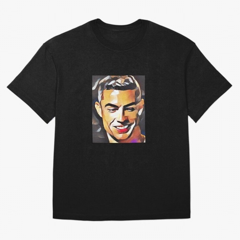 Cristiano Ronaldo Oversized T-Shirt Turn Up for Global Football Passion for FIFA World Cup 2026 USA Canada Mexico, Capturing Messi, Neymar and Mbappe, Argentina, Classic Soccer Heritage, Championship Pressure, Fan Loyalty and International Pride;