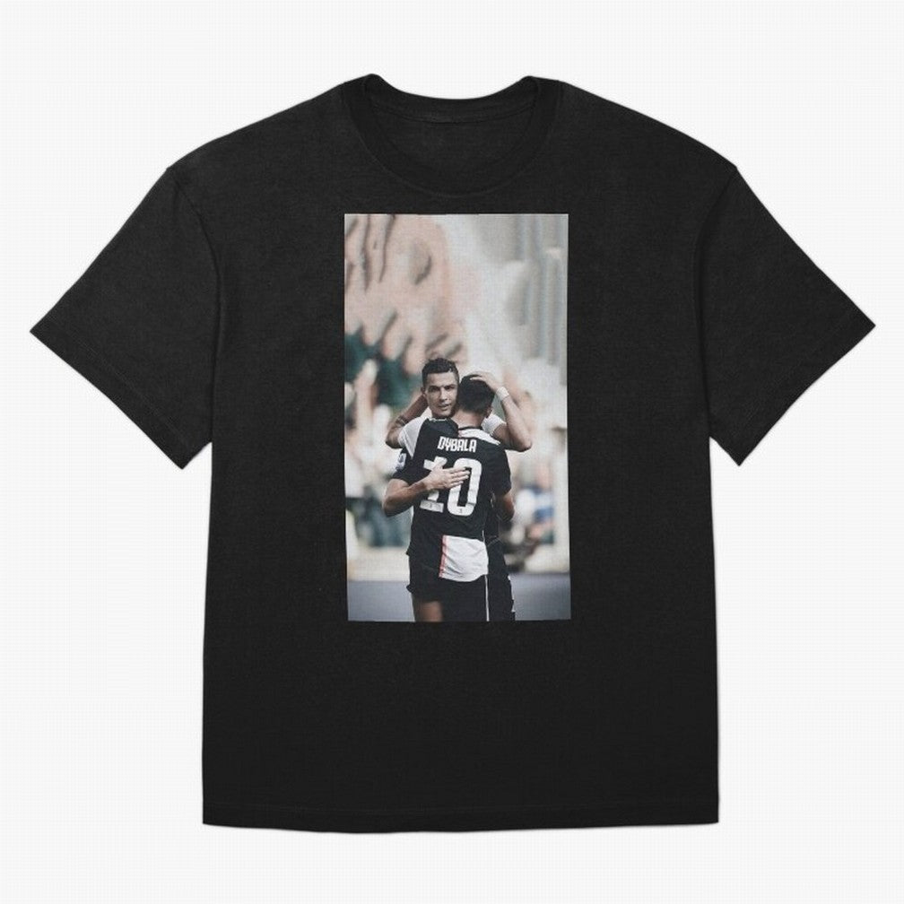 ronaldo with dybala Oversized T-Shirt Follow Every Goal of FIFA World Cup 2026 Spirit, with Netherlands, CR7, Global Supporter Spirit, Legendary Goals, National Colors and Tournament Celebration; Perfect for Supporters Who Want Bold Football