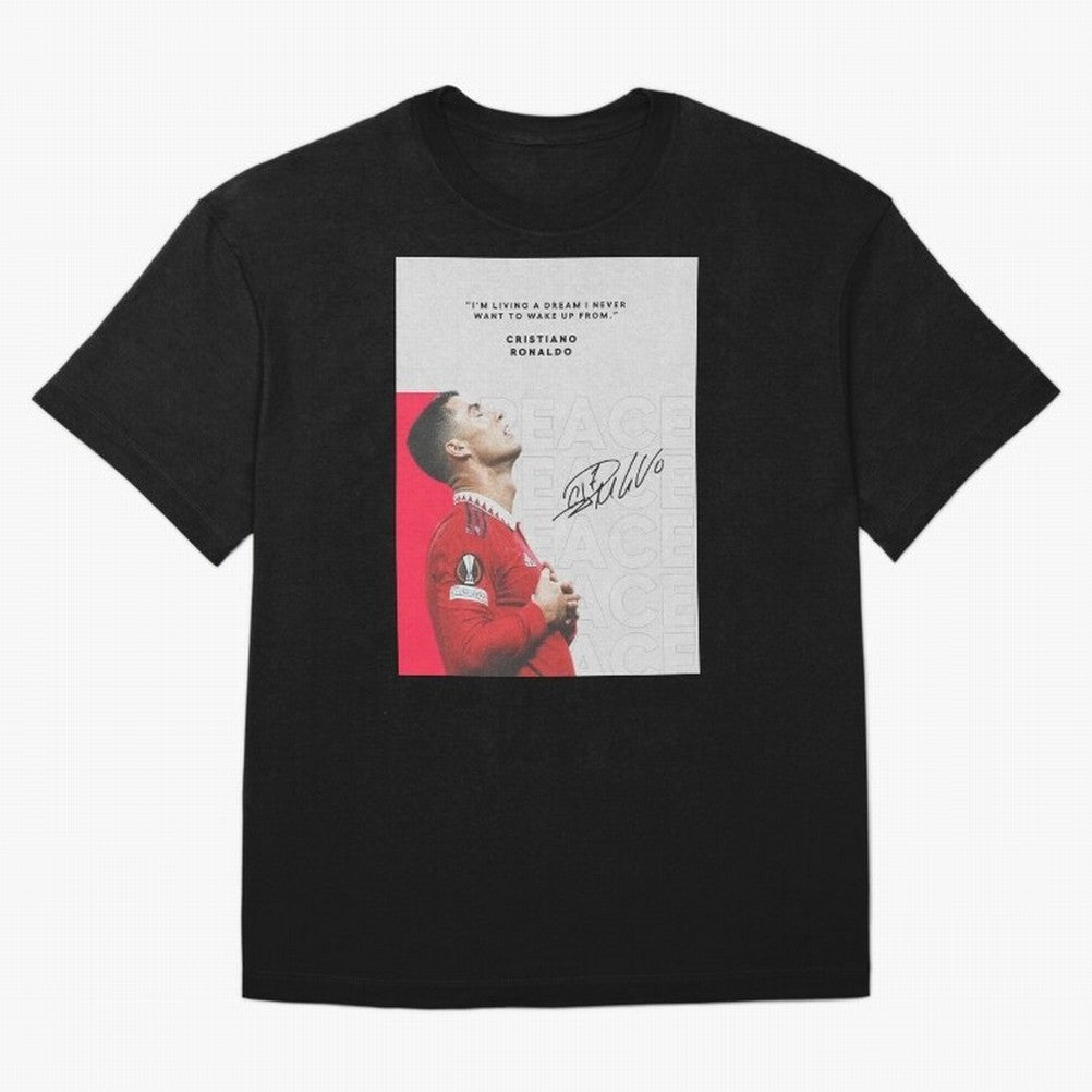 PEACE OF MIND Oversized T-Shirt Stand Proud for Match Day Hype around FIFA World Cup 2026, Neymar, Haaland and Cristiano Ronaldo, France, Football History, Final Match Energy, Crowd Noise and Once in a Lifetime Moments; Great for Watch Parties,